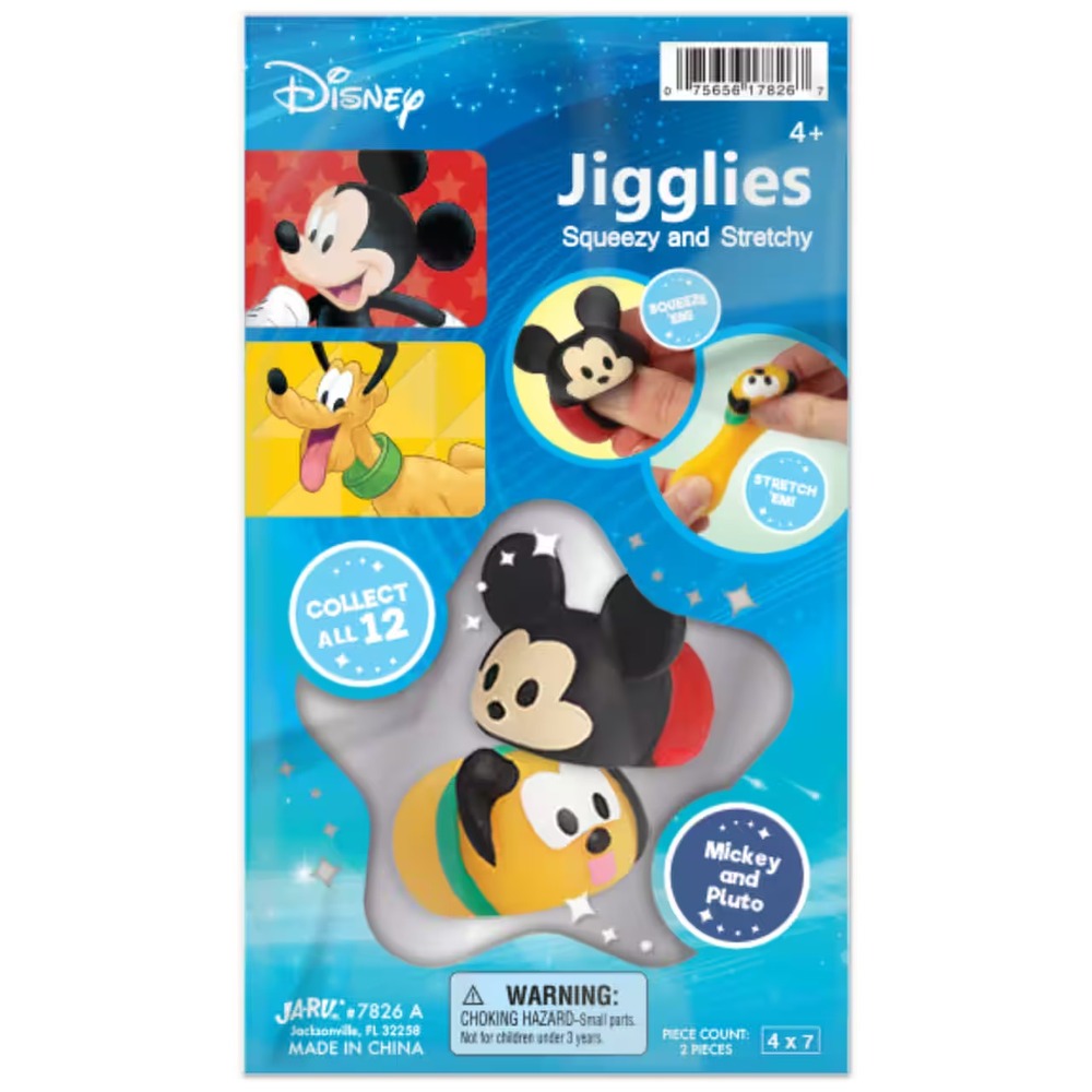 Disney Pixar Jigglies Complete Set of 12 NEW SEALED LOT Stretch Squeeze Squish - Picture 8 of 10